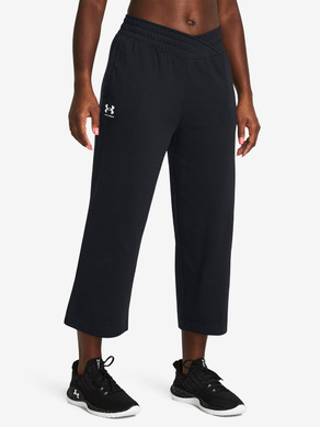 Under Armour UA Rival Terry Crop Wide Leg Trainingsbroek